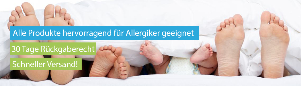 Alle Produkte hervorragend für Allergiker geeignet